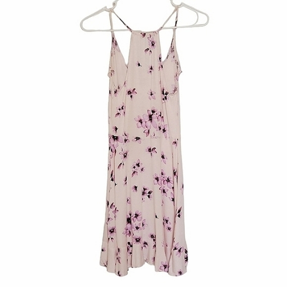 1236 * Forever 21 Floral Sun Dress Pink Purple Size S - Picture 3 of 9